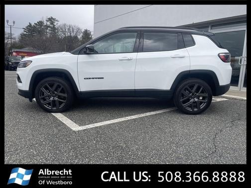 Bright White Clearcoat 2026 Jeep Compass Limited