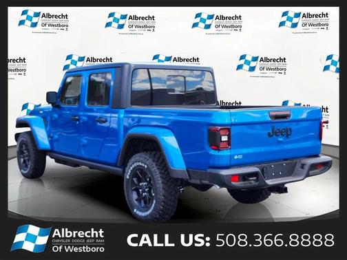 Hydro Blue Pearlcoat 2026 Jeep Gladiator Willys 4x4