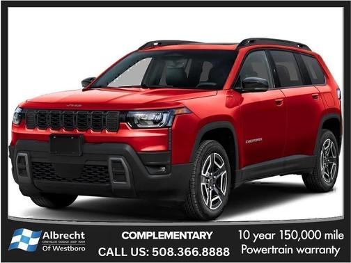 bright white clearcoat 2026 Jeep Cherokee Overland