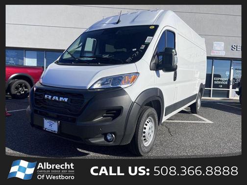Bright White Clearcoat 2026 RAM ProMaster 2500 Tradesman