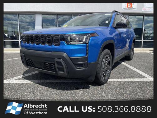 Hydro Blue Pearlcoat 2026 Jeep Cherokee Laredo 4x4