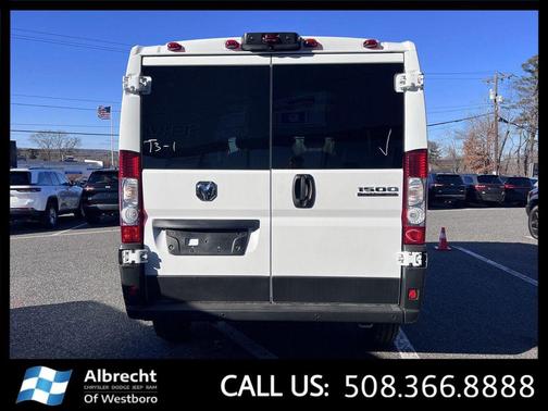 Bright White Clearcoat 2026 RAM ProMaster 1500 Low Roof