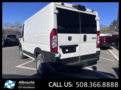Bright White Clearcoat 2026 RAM ProMaster 1500 Low Roof