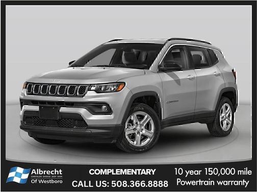 Bright White Clearcoat 2026 Jeep Compass Limited