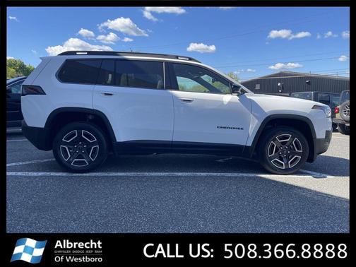 Bright White Clearcoat 2026 Jeep Cherokee Limited