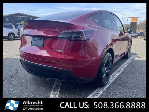 Red Multi-Coat 2023 Tesla Model Y Long Range Dual Motor All-Wheel Drive