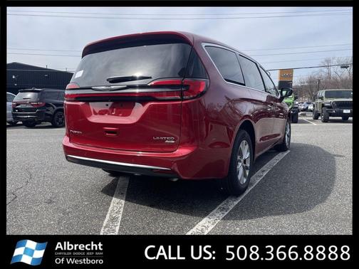 Red Hot Pearlcoat 2026 Chrysler Pacifica Limited