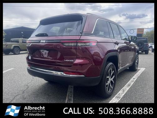 Velvet Red Pearlcoat 2025 Jeep Grand Cherokee Limited