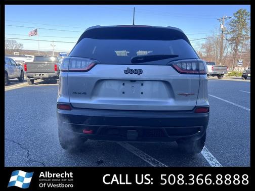 Billet Silver Metallic Clearcoat 2019 Jeep Cherokee Trailhawk Elite