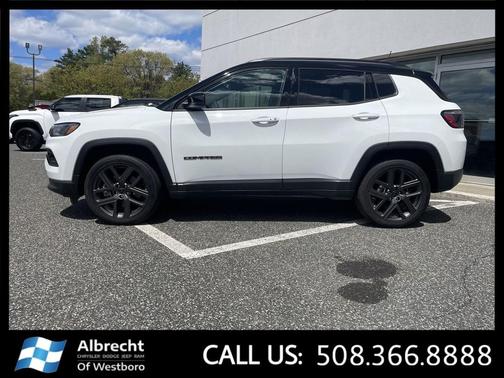 Bright White Clearcoat 2026 Jeep Compass Limited