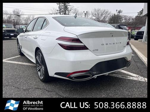 Uyuni White 2025 Genesis G70 2.5T AWD