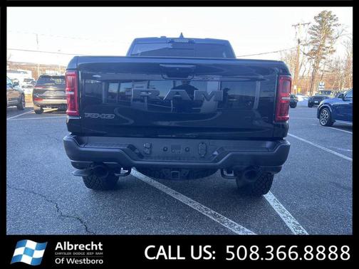 Diamond Black Crystal Pearlcoat 2026 RAM 1500 RHO Crew Cab 4x4 5'7' Box