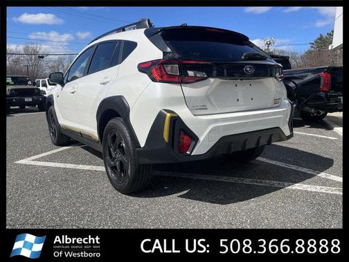 Crystal White Pearl 2025 Subaru Crosstrek Sport