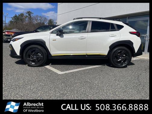 Crystal White Pearl 2025 Subaru Crosstrek Sport