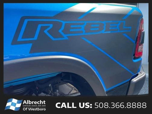 Hydro Blue Pearlcoat 2024 RAM 1500 Rebel