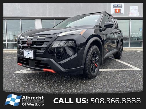 Super Black 2025 Nissan Rogue Rock Creek