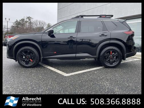 Super Black 2025 Nissan Rogue Rock Creek