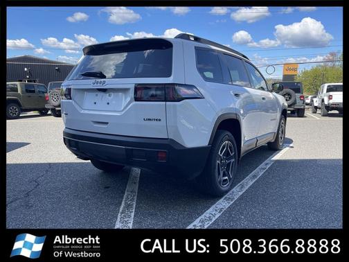 Bright White Clearcoat 2026 Jeep Cherokee Limited