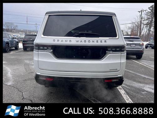 Bright White Clearcoat 2024 Jeep Grand Wagoneer L Series III 4x4