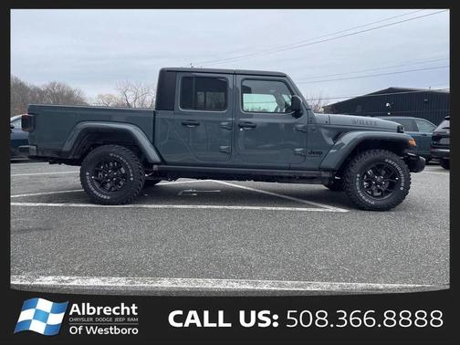 Anvil Clearcoat 2026 Jeep Gladiator Willys 4x4