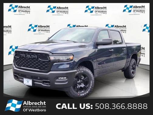 Forged Blue Metallic 2026 RAM 1500 Warlock Crew Cab 4x4 5'7' Box