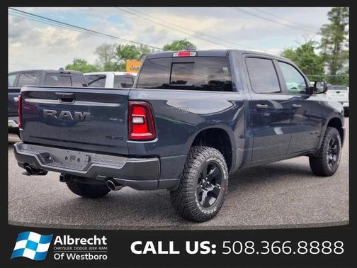 Forged Blue Metallic 2026 RAM 1500 Warlock Crew Cab 4x4 5'7' Box