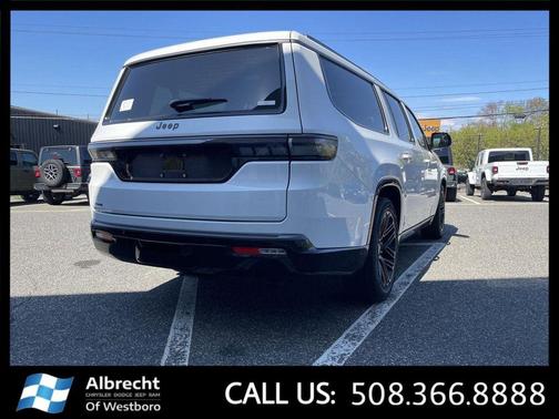 Bright White Clearcoat 2026 Jeep Grand Wagoneer L Limited Reserve 4x4