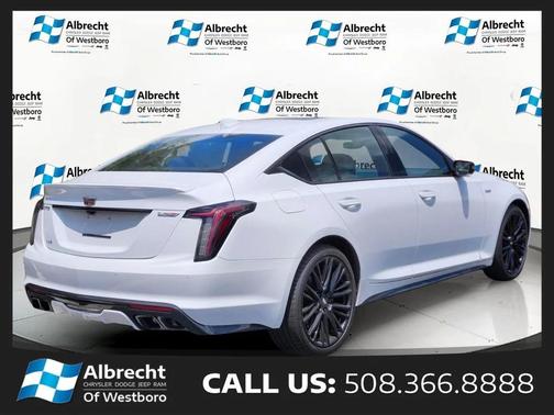 Summit White 2022 Cadillac CT5-V V-Series