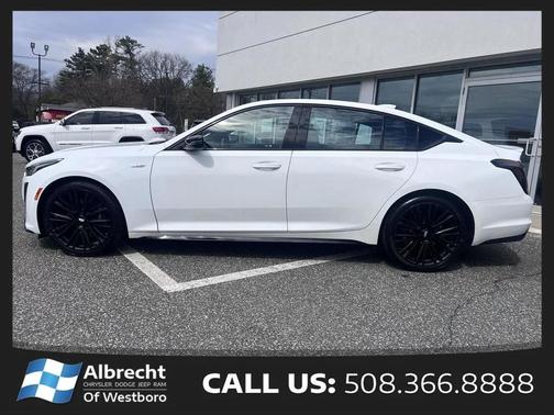 Summit White 2022 Cadillac CT5-V V-Series