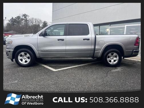 Billet Silver Metallic Clearcoat 2025 RAM 1500 Big Horn/Lone Star