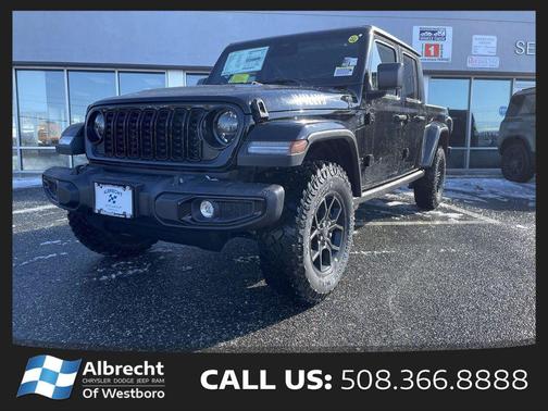 Black Clearcoat 2026 Jeep Gladiator Willys 4x4