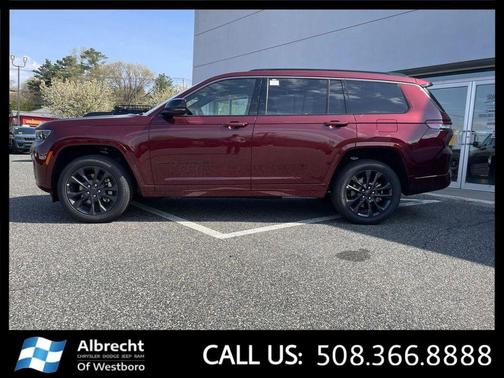 Velvet Red Pearlcoat 2026 Jeep Grand Cherokee L Limited