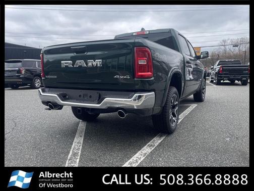 Serrano Green Metallic 2026 RAM 1500 Laramie