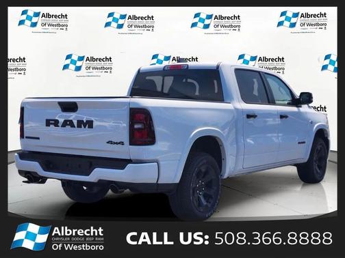 Bright White Clearcoat 2026 RAM 1500 Big Horn/Lone Star
