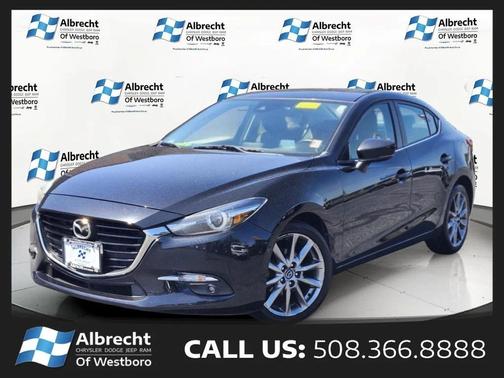 Jet Black Mica 2018 Mazda Mazda3 Grand Touring