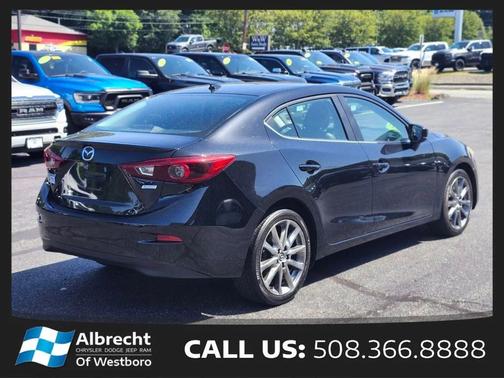 Jet Black Mica 2018 Mazda Mazda3 Grand Touring