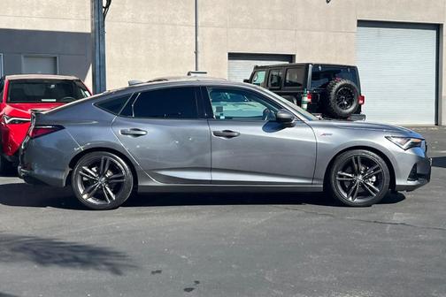Liquid Carbon Metallic 2024 Acura Integra w/A-Spec Package