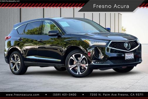Majestic Black Pearl 2023 Acura RDX Advance Package