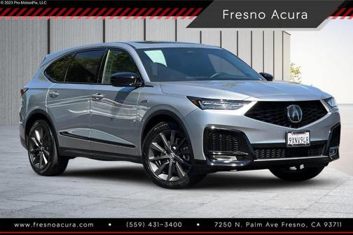 Solar Silver Metallic 2026 Acura MDX A-Spec