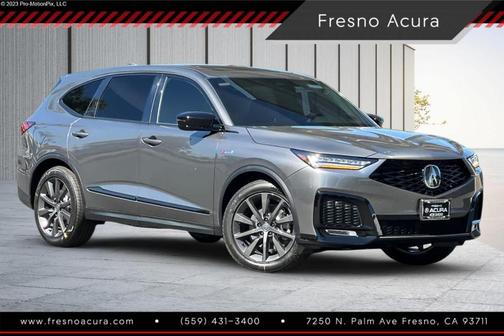 Liquid Carbon Metallic 2026 Acura MDX A-Spec