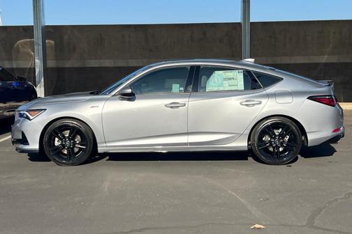 Solar Silver Metallic 2026 Acura Integra w/A-Spec Package