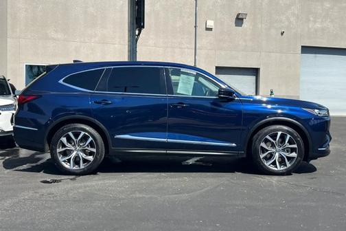 Fathom Blue Pearl 2022 Acura MDX Technology