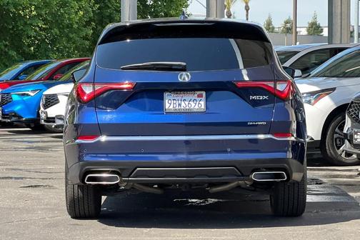 Fathom Blue Pearl 2022 Acura MDX Technology