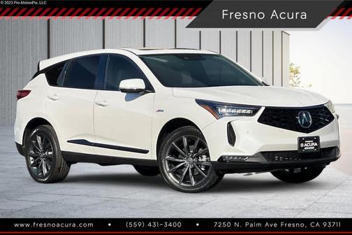 Platinum White Pearl 2026 Acura RDX A-Spec PACKAGE