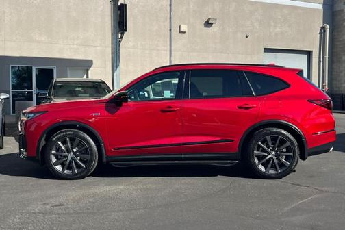Performance Red Pearl 2025 Acura MDX A-Spec