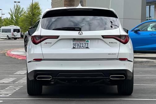 Platinum White Pearl 2023 Acura MDX A-Spec
