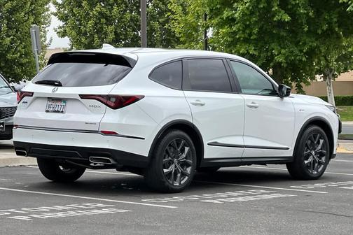 Platinum White Pearl 2023 Acura MDX A-Spec
