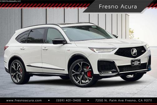Platinum White Pearl 2026 Acura MDX Type S w/Advance Package