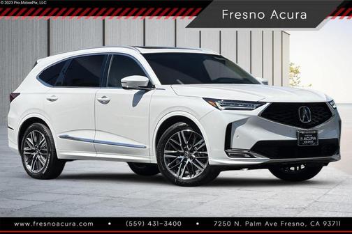 Platinum White Pearl 2026 Acura MDX Advance Package