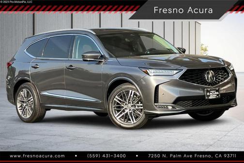 Liquid Carbon Metallic 2026 Acura MDX Advance Package